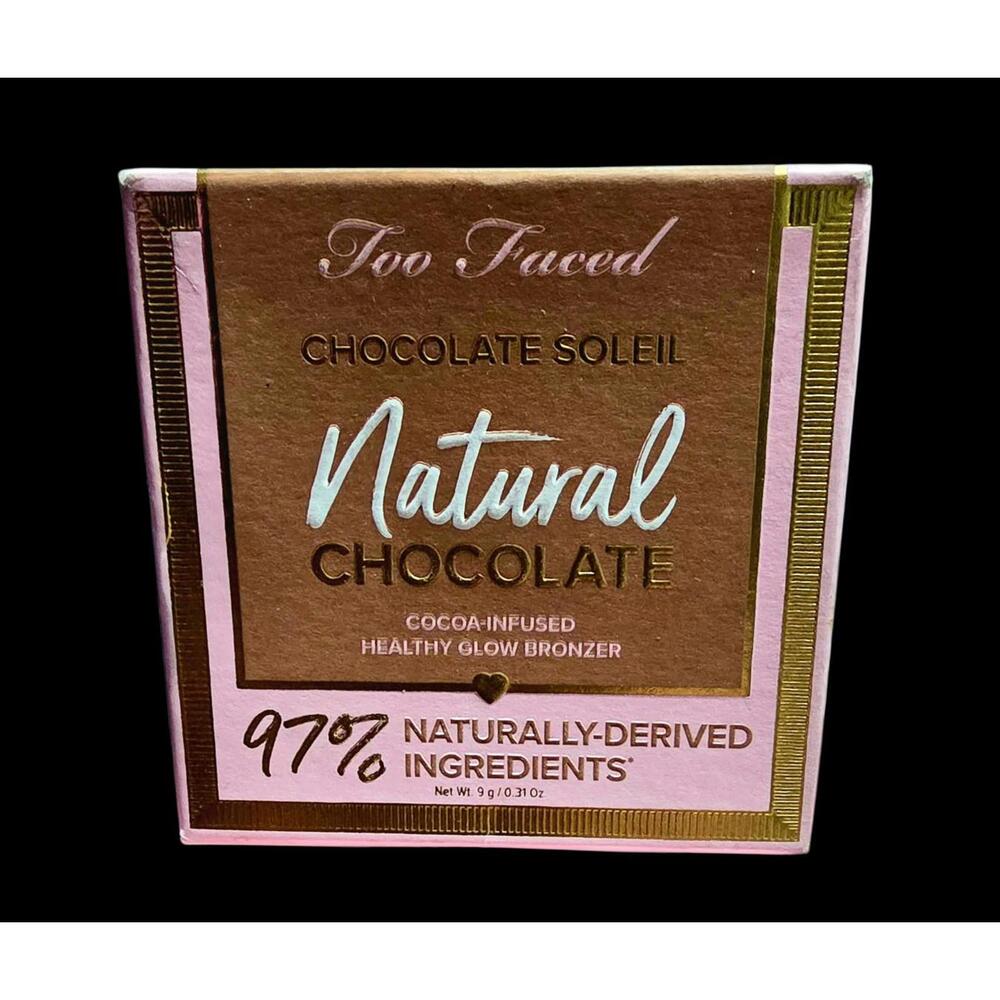 Too Faced "Chocolate Soleil" Natural Chocolate Glow Bronzer, Golden Cocoa 0.32oz